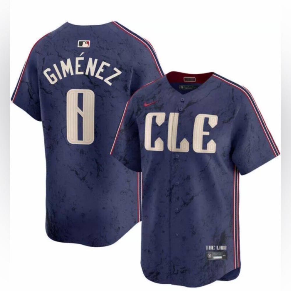 Andres Gimenez City Connect jersey Cleveland Guardians